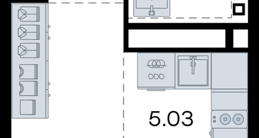 Студия, 23&nbsp;м²