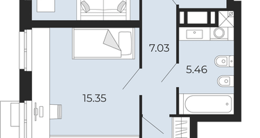 3-к. квартира, 91&nbsp;м²