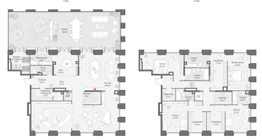 6-к. квартира, 423 м²