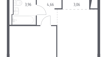 Студия, 36&nbsp;м²