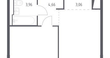 Студия, 36&nbsp;м²