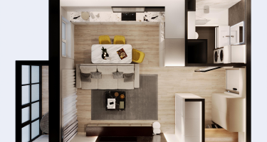 1-к. квартира, 37 м²