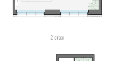 1-к. квартира, 77&nbsp;м²