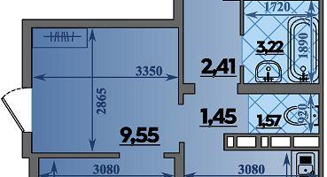 2-к. квартира, 64&nbsp;м²