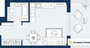 Студия, 31 м²