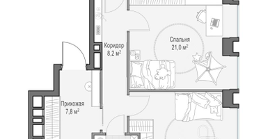 4-к. квартира, 147 м²