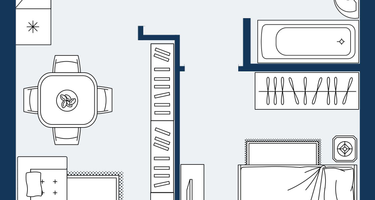1-к. квартира, 36&nbsp;м²
