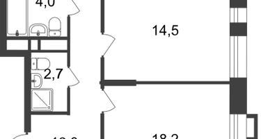 4-к. квартира, 104&nbsp;м²