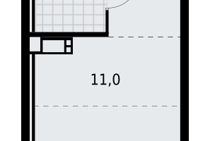 Студия, 23 м²