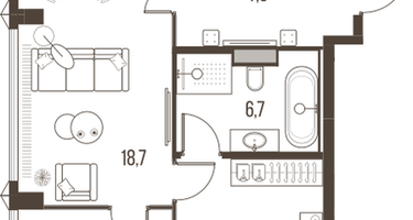 3-к. квартира, 76 м²