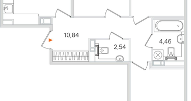 3-к. квартира, 77&nbsp;м²