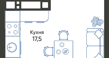 Студия, 25&nbsp;м²