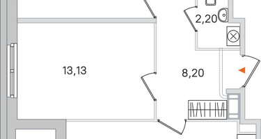 2-к. квартира, 60&nbsp;м²