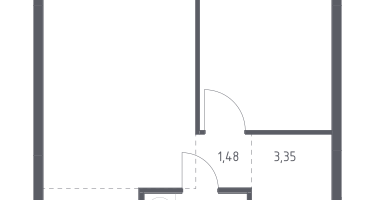 Студия, 40&nbsp;м²