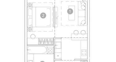 2-к. квартира, 40&nbsp;м²