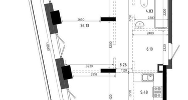 3-к. квартира, 112 м²
