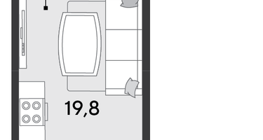 Студия, 23&nbsp;м²