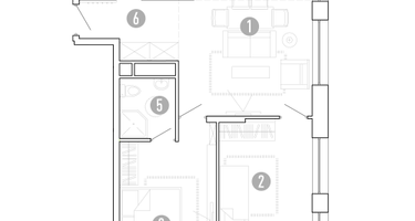 3-к. квартира, 63&nbsp;м²