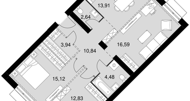 3-к. квартира, 80&nbsp;м²