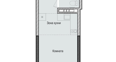 Студия, 24 м²