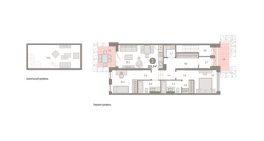 2-к. квартира, 115&nbsp;м²