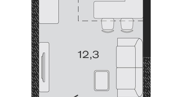Студия, 22&nbsp;м²