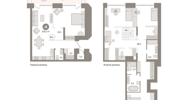 4-к. квартира, 207&nbsp;м²