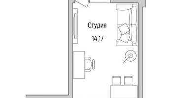 Студия, 31&nbsp;м²