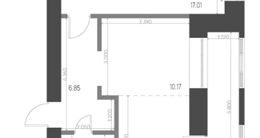 2-к. квартира, 50&nbsp;м²