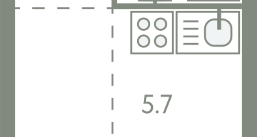 Студия, 26&nbsp;м²