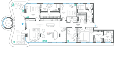 6-к. квартира, 262&nbsp;м²