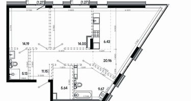 3-к. квартира, 87&nbsp;м²