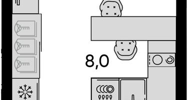 1-к. квартира, 30&nbsp;м²