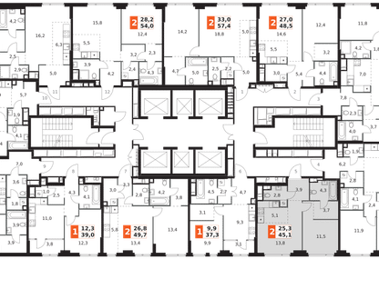 2-к. квартира, 45&nbsp;м²