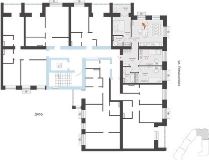 4-к. квартира, 78&nbsp;м²