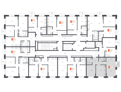 2-к. квартира, 55 м²