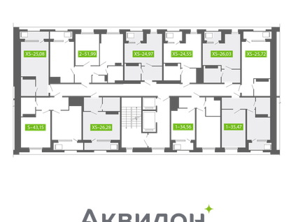 1-к. квартира, 35&nbsp;м²