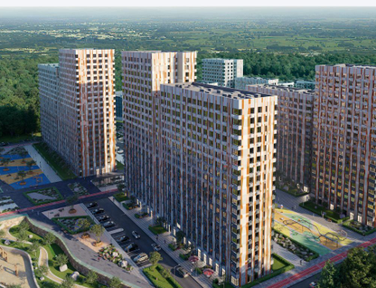 Студия, 33,5&nbsp;м²