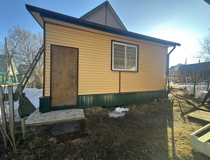 Одноэтажная дача, 19,5 м²