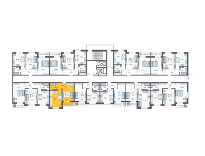 1-к. квартира, 35&nbsp;м²