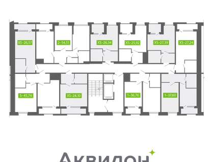 Студия, 28&nbsp;м²