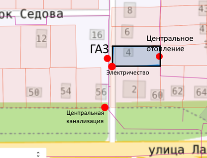 Участок (ижс), 6,2 сот.