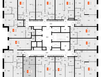 Студия, 26&nbsp;м²