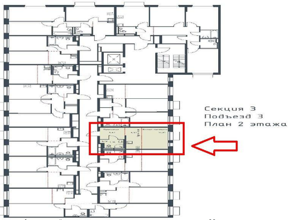 Студия, 26,4&nbsp;м²