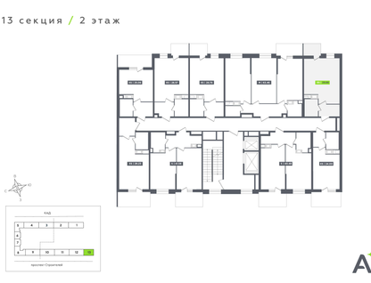 Студия, 29&nbsp;м²