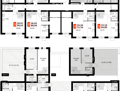 3-к. квартира, 111&nbsp;м²