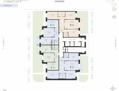 3-к. квартира, 90&nbsp;м²