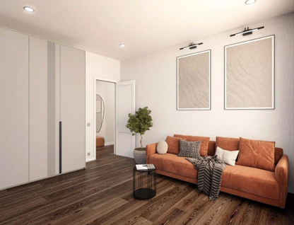 1-к. квартира, 33,3&nbsp;м²