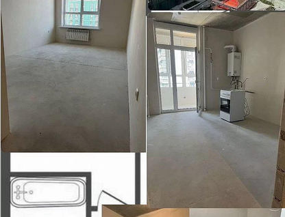 1-к. квартира, 41 м²