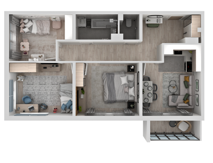4-к. квартира, 75,9&nbsp;м²